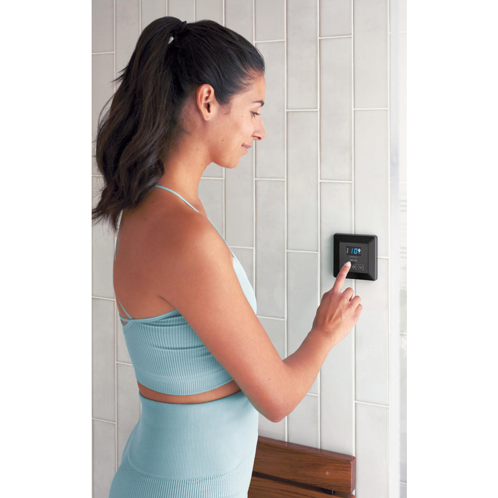 DELTA STEAM SYSTEM Tilt-Up Shower Seat