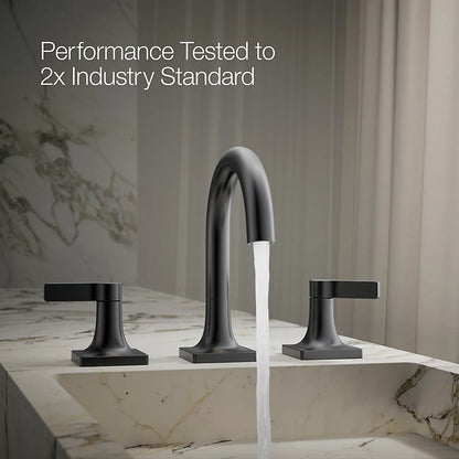 Venza® Widespread bathroom sink faucet, 0.5 gpm