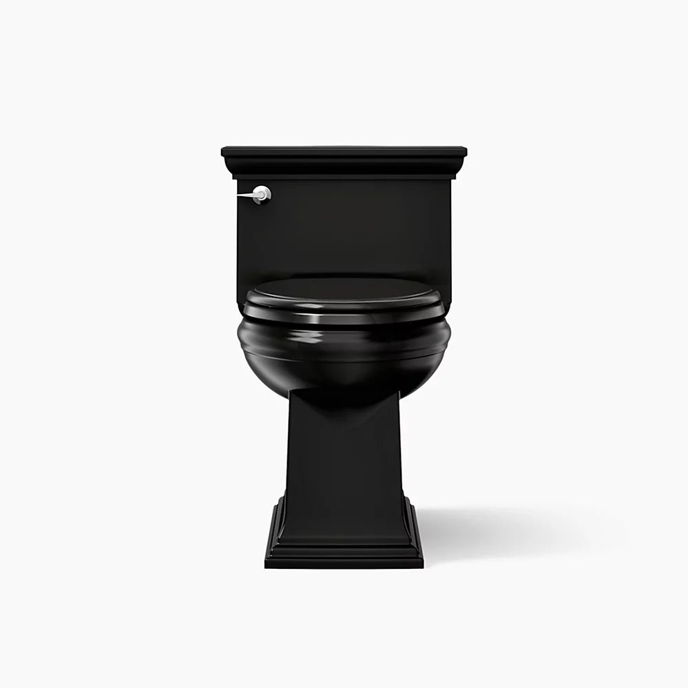 Kohler Memoirs® Stately One-piece compact elongated toilet with skirted trapway, 1.28 gpf - Golzar Home