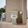 Kohler Memoirs® Stately One-piece compact elongated toilet with skirted trapway, 1.28 gpf - Golzar Home