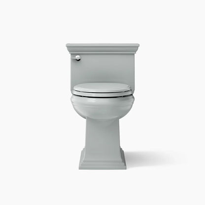 Kohler Memoirs® Stately One-piece compact elongated toilet with skirted trapway, 1.28 gpf - Golzar Home