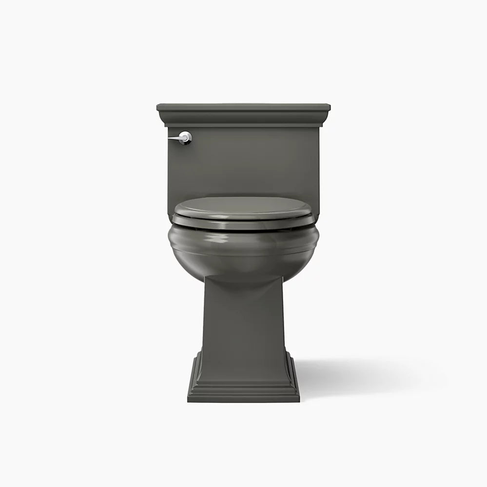 Kohler Memoirs® Stately One-piece compact elongated toilet with skirted trapway, 1.28 gpf - Golzar Home