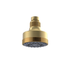 Rubinet 3 FUNCTION SHOWER HEAD Satin Brass