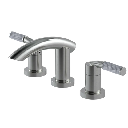 Rubinet Widespread Lav. Set. (less drain) Satin Nickel