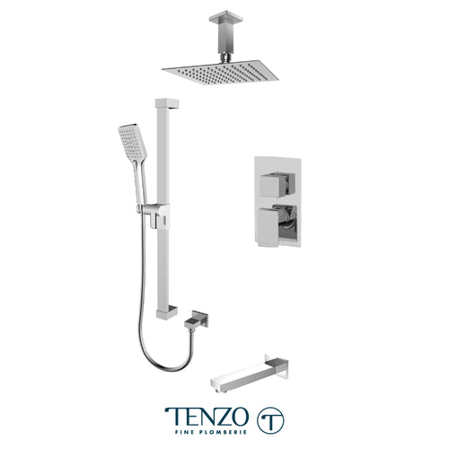 Tenzo 3 Functions Slick 3-Way Shower Kit
