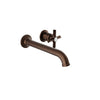 Baril Single lever wall-mounted lavatory faucet, drain not included