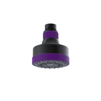 Rubinet 3 FUNCTION SHOWER HEAD Matt Black