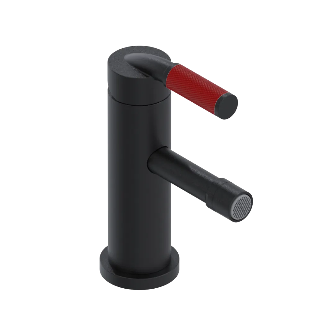 Rubinet Single Control Bidet Fitting (less drain) Matt Black