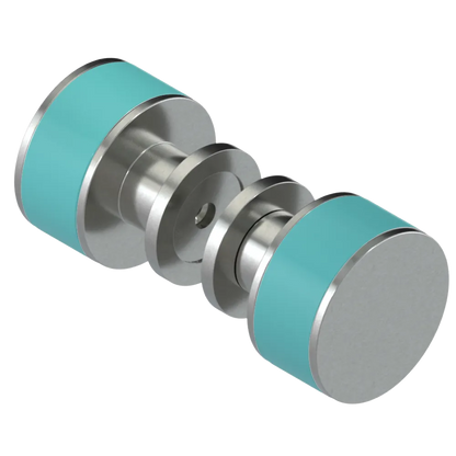 Rubinet Shower Door Knob (set) Satin Nickel