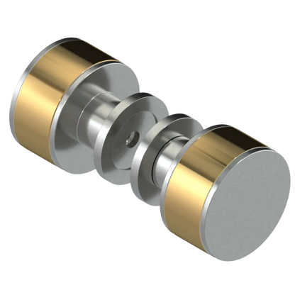 Rubinet Shower Door Knob (set) Satin Nickel