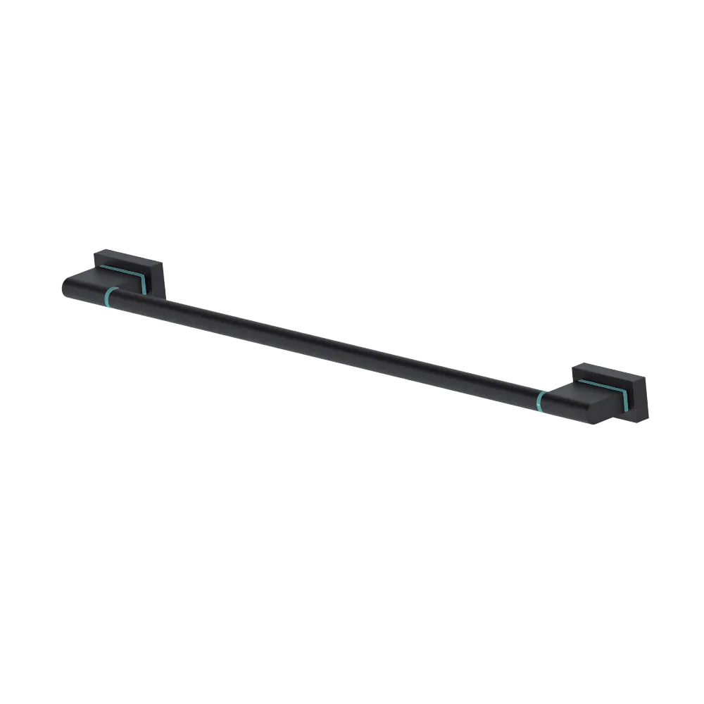 Rubinet Towel Bar 18" Matt Black
