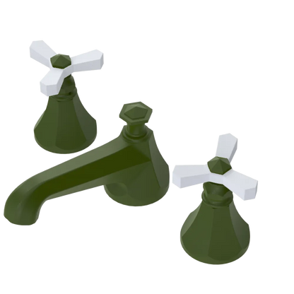 Rubinet Widespread Lav. Set. (less drain) Green Envy