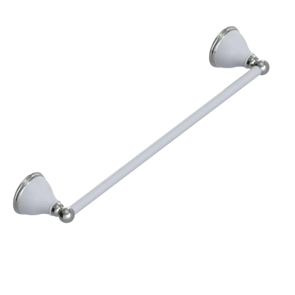Rubinet Towel Bar 18" White