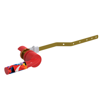 Rubinet Trip Levers Red