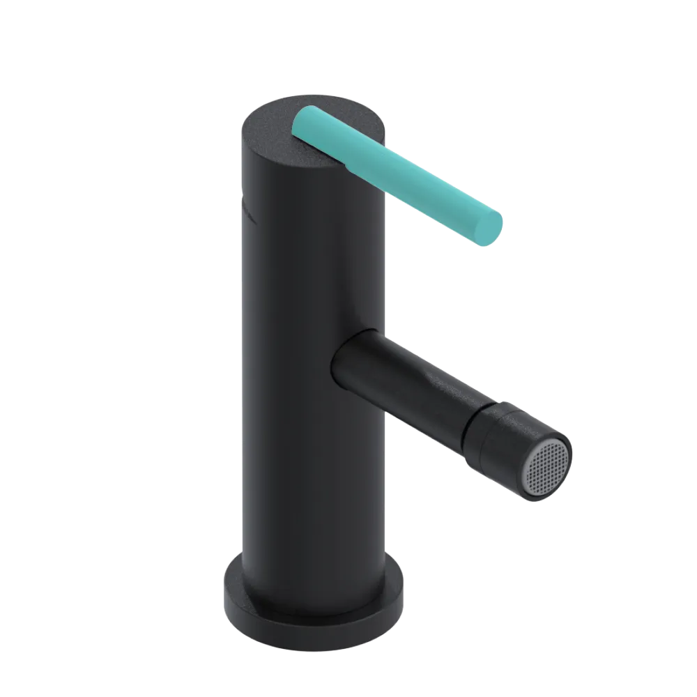 Rubinet Single Control Bidet Fitting (less drain) Matt Black