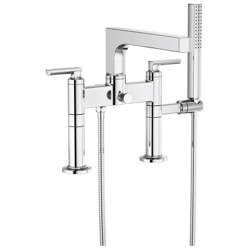 Brizo Two Handle Tub Filler Trim Kit With Lever Handles