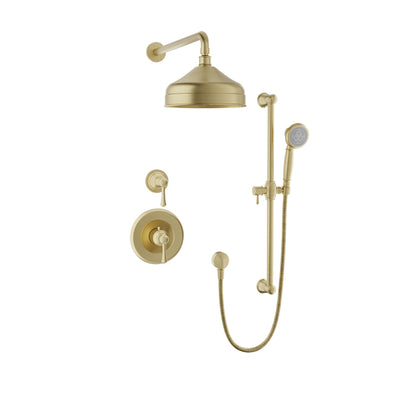 Baril Complete thermostatic shower kit