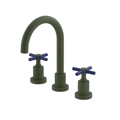 Rubinet Widespread Lav. Set. (less drain) Green Envy