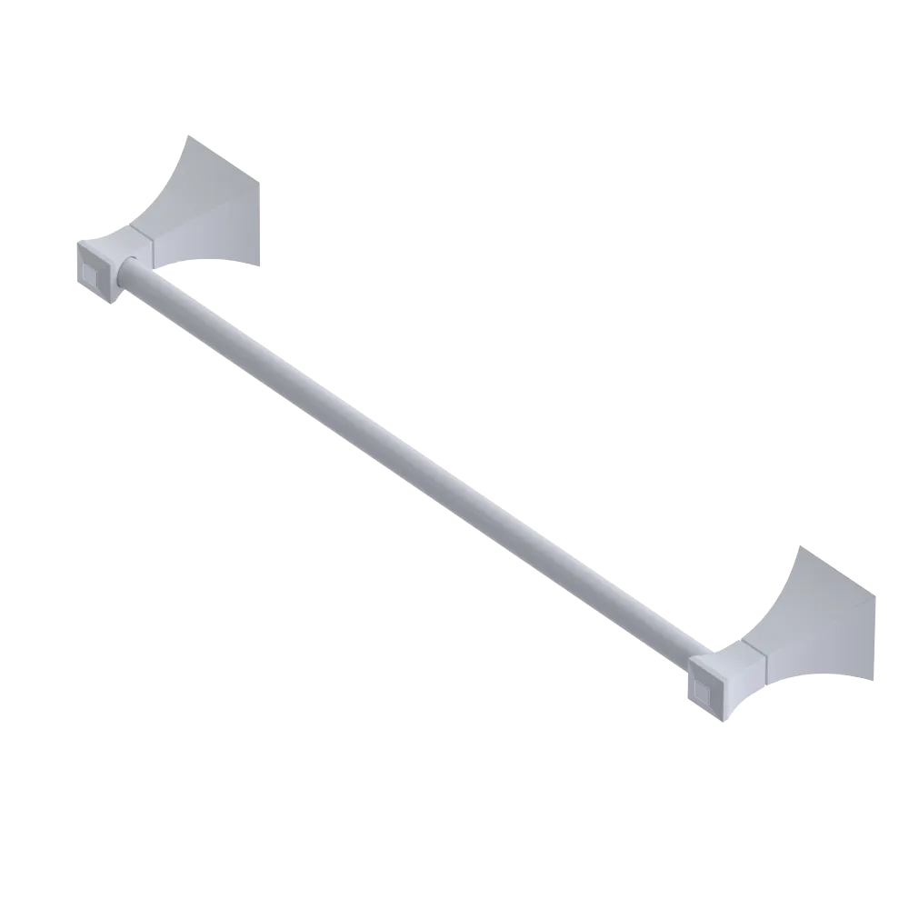 Rubinet Towel Bar 24" White