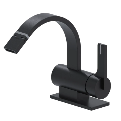 Rubinet Single Control Bidet Fitting (less drain) Matt Black