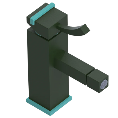 Rubinet Single Control Bidet Fitting (less drain) Green Envy