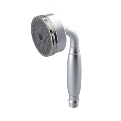 Rubinet 3 Function Hand Held Shower Only Satin Chrome