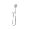 Baril 3-spray anti-limestone hand shower on wall-mounted supply elbow