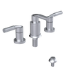 Rubinet Bidet Fitting with Spray, Diverter, and Vacuum Breaker (less drain) Satin Chrome