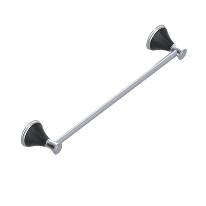 Rubinet Towel Bar 24" Satin Chrome