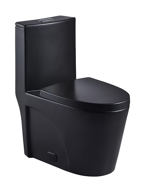 Liro - Luna One-piece toilet fully skirted matte black