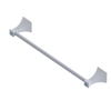 Rubinet Towel Bar 18" White