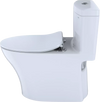 TOTO Aquia® IV One-Piece Toilet - 1.28 GPF & 0.8 GPF, Elongated Bowl - WASHLET+ Connection - Slim Seat