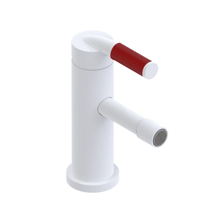 Rubinet Single Control Bidet Fitting (less drain) Matt White