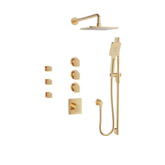 Baril Complete thermostatic shower kit
