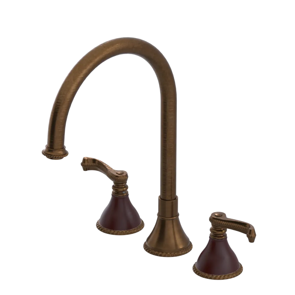 Rubinet Widespread Kitchen Set Oil Rubbed Bronze