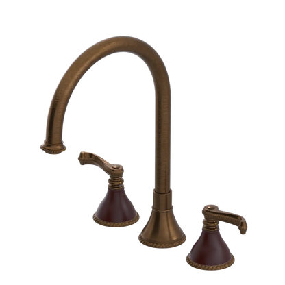 Rubinet Widespread Kitchen Set Oil Rubbed Bronze