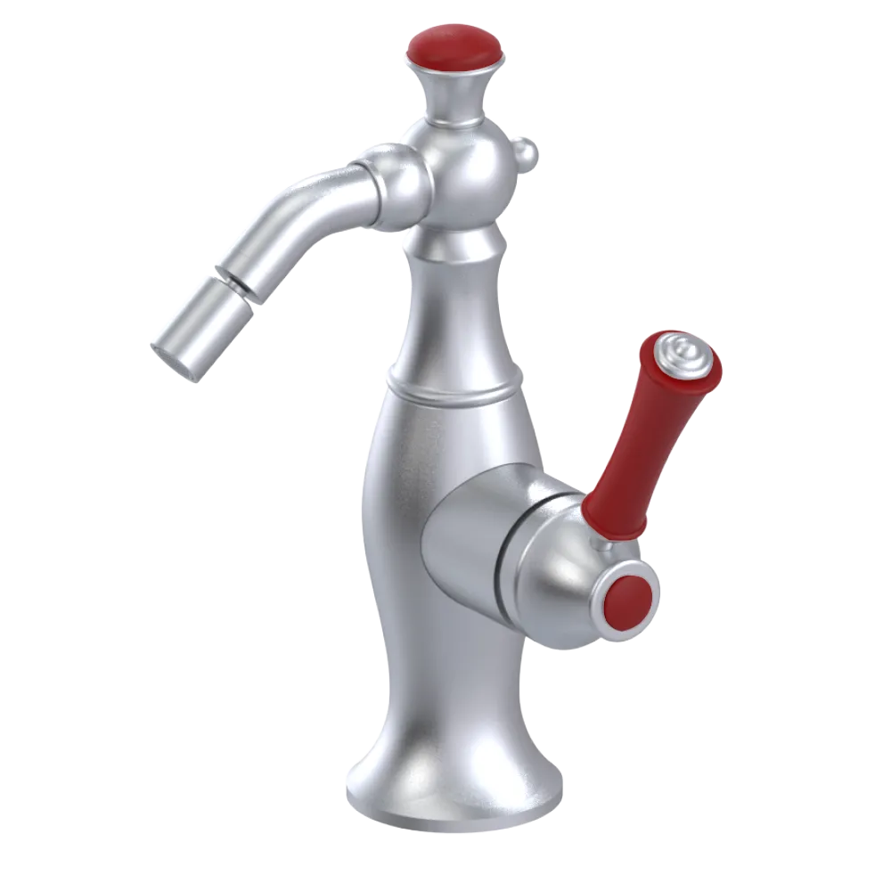 Rubinet Single Control Bidet Fitting (less drain) Satin Chrome