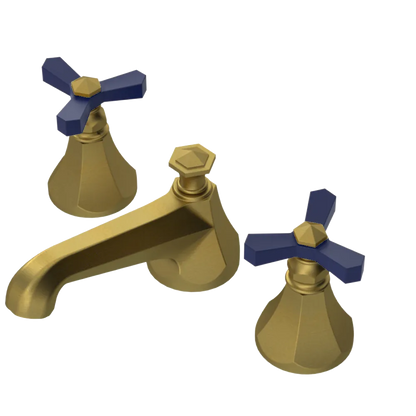 Rubinet Widespread Lav. Set. (less drain) Antique Brass Matt