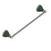 Rubinet Towel Bar 18" Polished Nickel