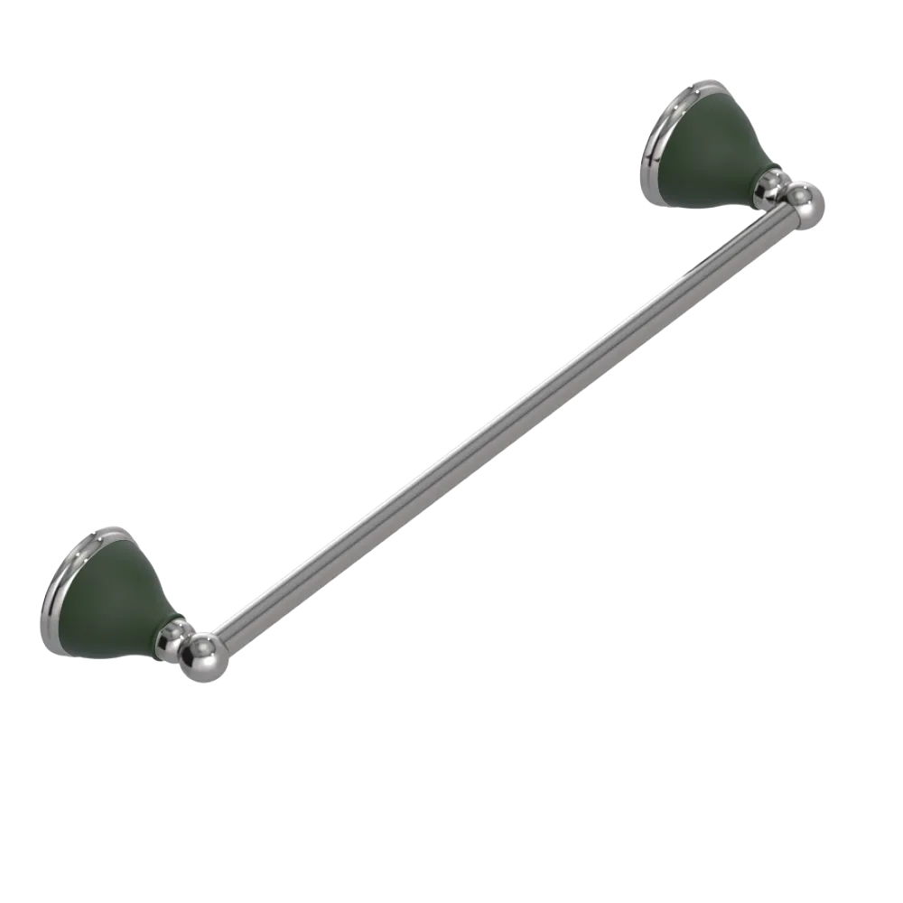 Rubinet Towel Bar 18" Polished Nickel