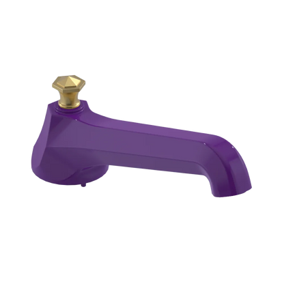 Rubinet Tub Filler Spout Deck Mount Purple Haze