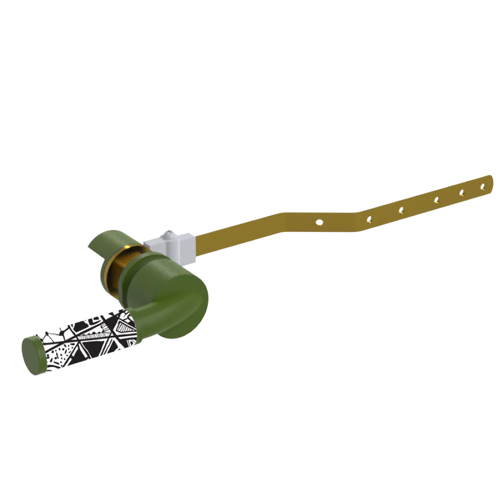 Rubinet Trip Levers Green Envy