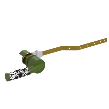 Rubinet Trip Levers Green Envy