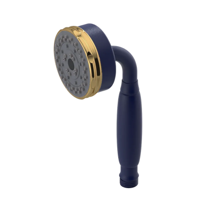 Rubinet 3 Function Hand Held Shower Only Midnight Blue