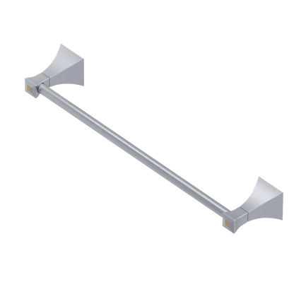 Rubinet Towel Bar 24" Satin Chrome