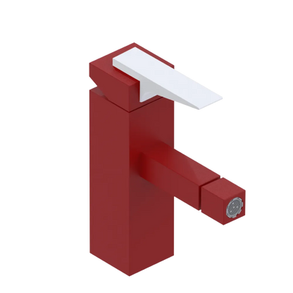 Rubinet Single Control Bidet Fitting (less drain) Maroon