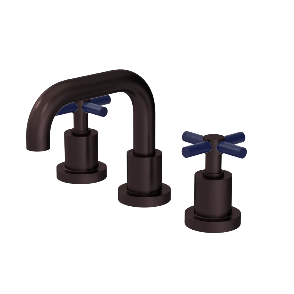 Rubinet Widespread Lav. Set. (less drain) Oil Rubbed Bronze