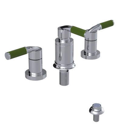 Rubinet Bidet Fitting with Spray, Diverter, and Vacum Breaker (Less Drain) Chrome