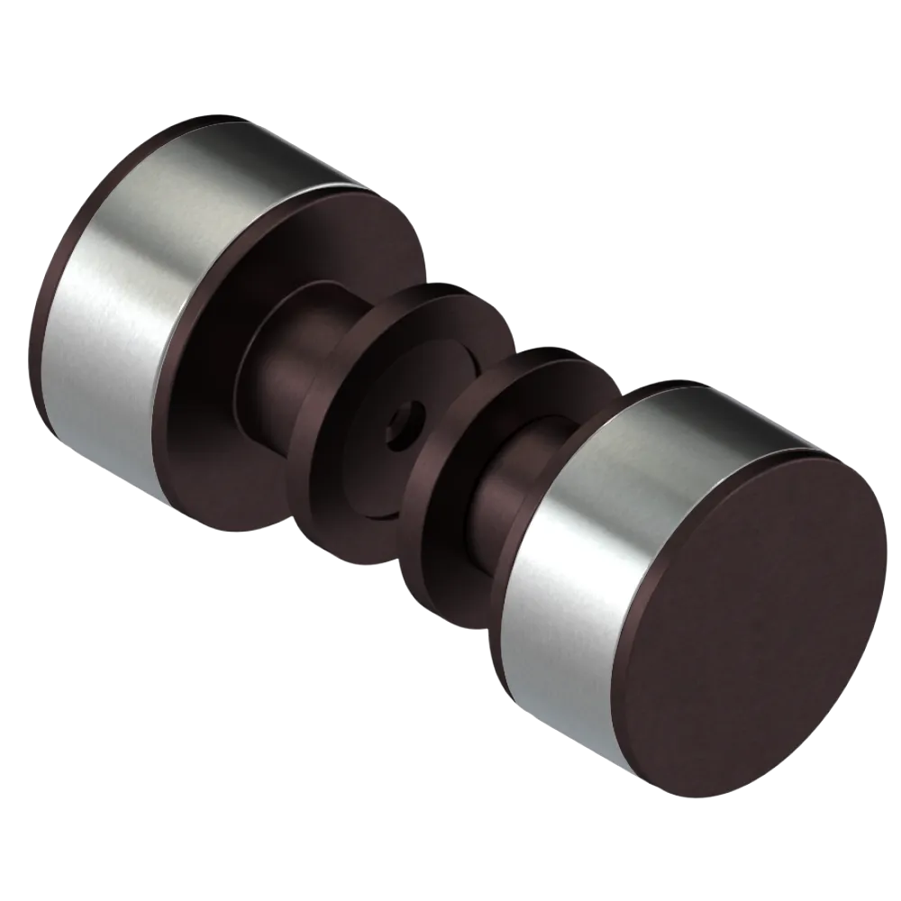 Rubinet Shower Door Knob (set) Oil Rubbed Bronze