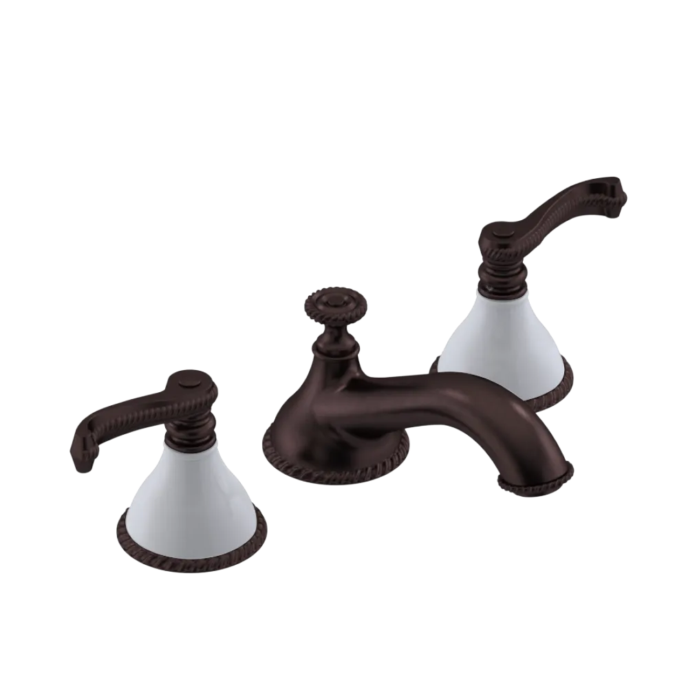 Rubinet Widespread Lav. Set. (less drain) Oil Rubbed Bronze